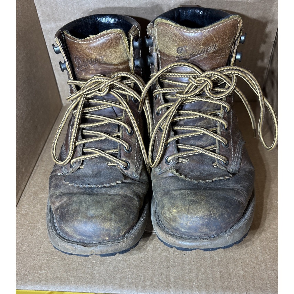 Danner Logger 917 Wood Thrush Boots Women's‎ 7 Leather Vibram Sole Blem